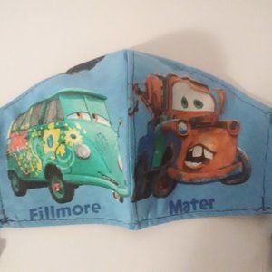 Face Mask CARS Fillmore & Mater Hot-rodding IT!